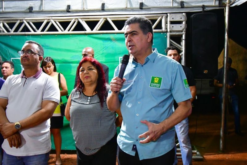 Emanuel lana obras de pavimentao do bairro Jardim Presidente II; mais de 1,5 mil famlias beneficiadas