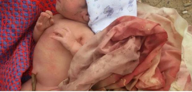 Aps 7 dias, recm-nascido abandonado em bananal deixa hospital; famlias querem adoo