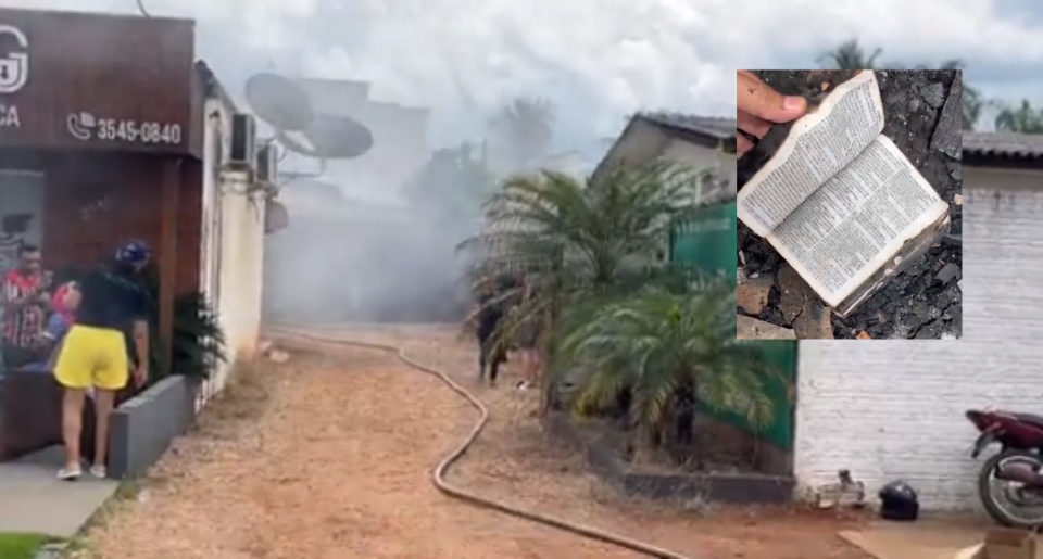 Morador encontra Bblia com pginas intactas aps incndio atingir quitinetes