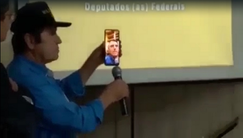 Em videochamada com Bolsonaro, grupo de MT promete eleger “Congresso Nacional conservador”; veja