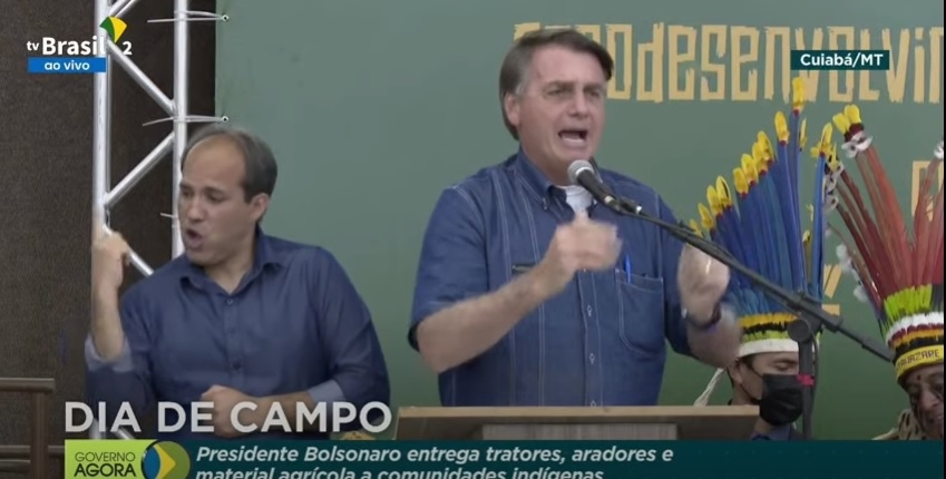 Bolsonaro diz que cuiabano duvidou que ele seria presidente em 2017: Cidade me marcou