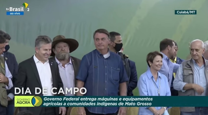 Bolsonaro participa de evento com indgenas em Cuiab; acompanhe ao vivo
