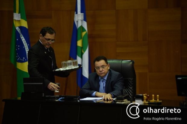 De volta  Presidncia da AL, Botelho anuncia calendrio de votao de vetos e LDO