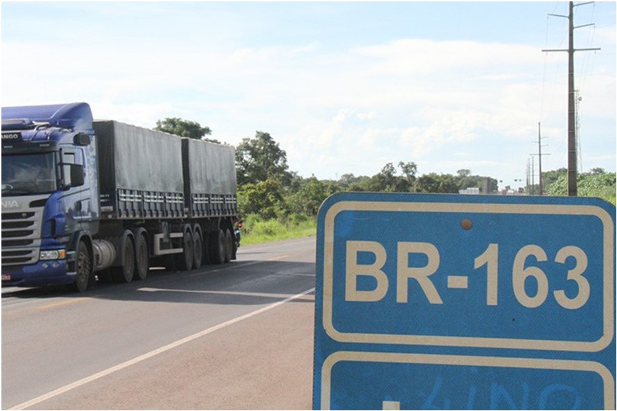 Duplicao da rodovia BR-163 vai ajudar na reduo de acidentes e melhorar mobilidade, diz deputado