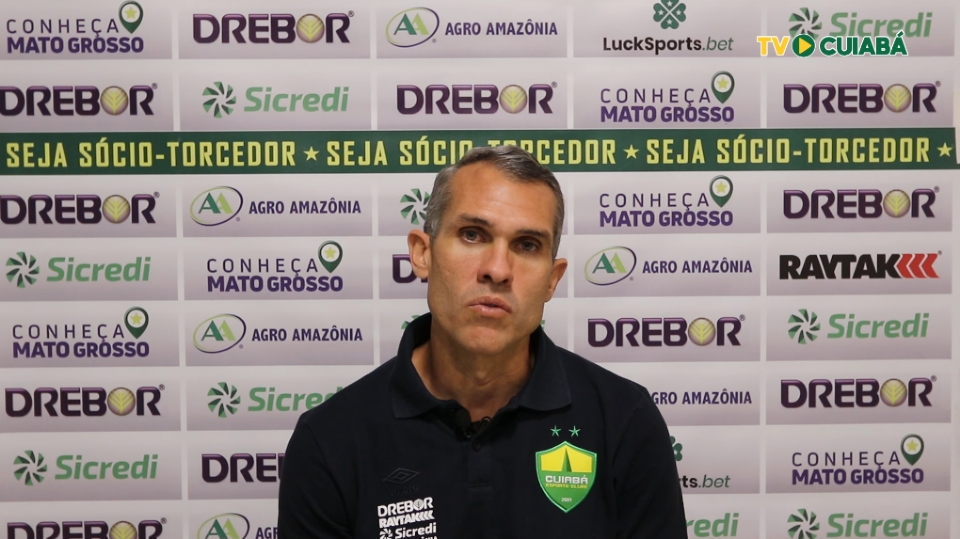 Após revés diante do Goiás, auxiliar técnico do Cuiabá acredita em melhora na eficiência ofensiva para converter finalizações em gols