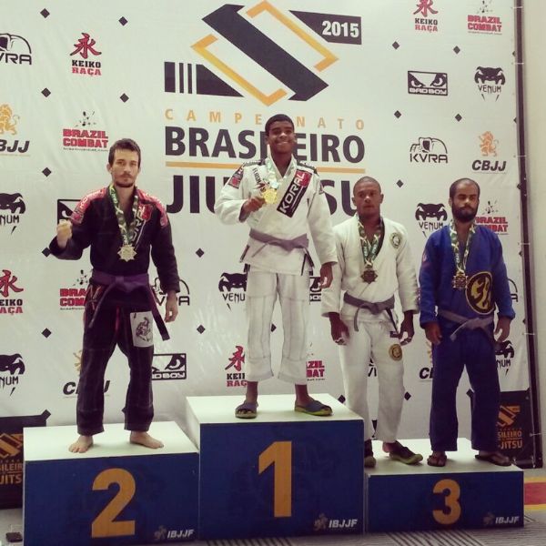 MT conquista medalha de prata em Campeonato Brasileiro de Jiu-Jitsu