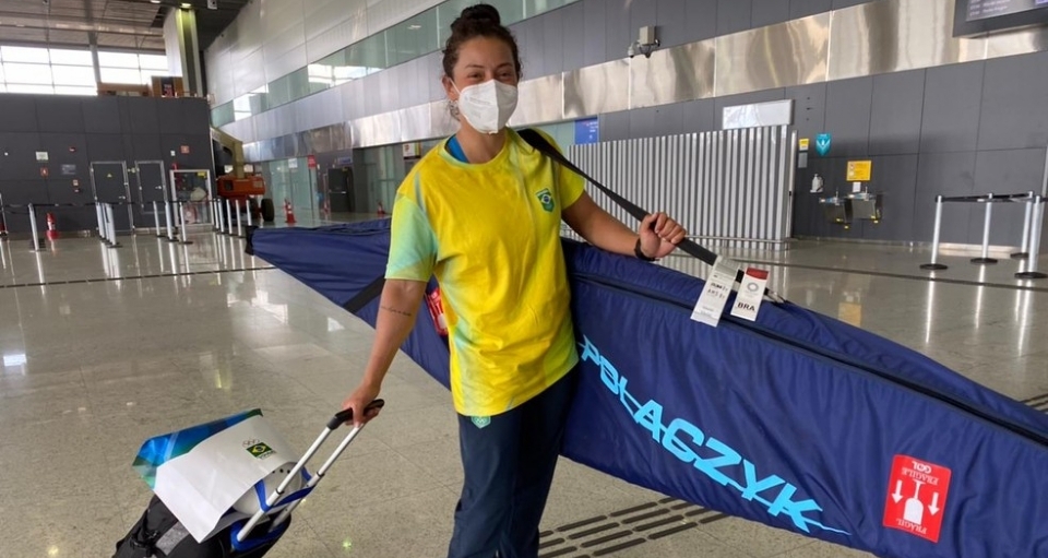 De Mato Grosso, Ana Stila  primeira atleta brasileira a embarcar para Olimpadas de Tquio