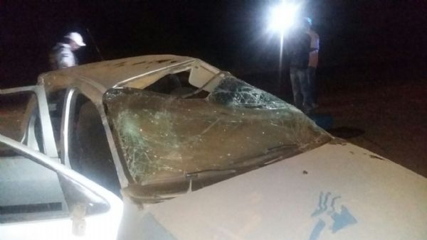 Motorista deixa festa na Lagoa Trevisan e capota carro; mulher de 24 anos morre;   Fotos  