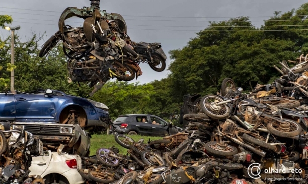 Detran recicla mais de 6 mil veculos neste ano em Mato Grosso