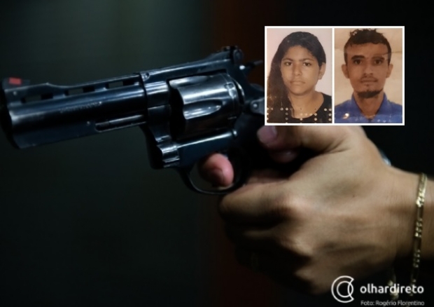Casal com passagens pela polícia é executado na frente dos filhos