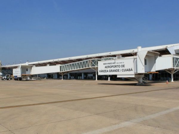 Nova rea de embarque comea a ser usada por passageiros no Aeroporto de Cuiab