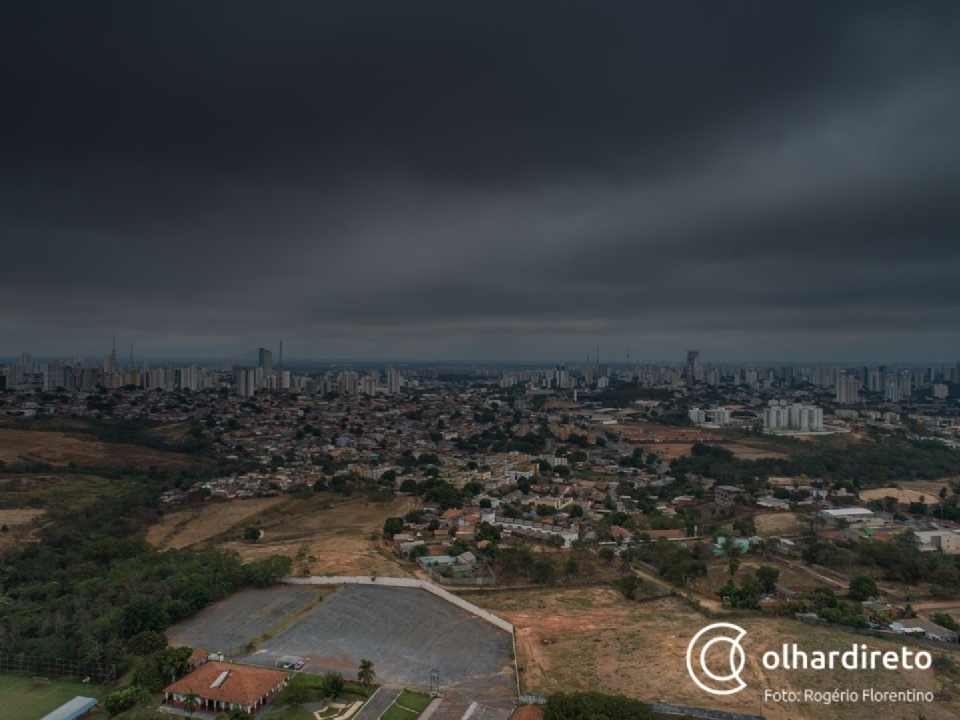 Após ondas de calor, Cuiabá terá semana chuvosa com temperaturas de até 34°C
