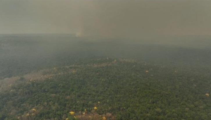 Novos incndios so registrados no Parque Cristalino II, sul da Amaznia; veja vdeo