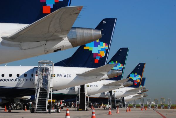Azul estuda voos de Cuiab para Cceres mas rota internacional s em 2017