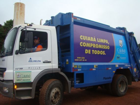 Delta deixa coleta de lixo em Cuiab; prefeitura pode cancelar contrato