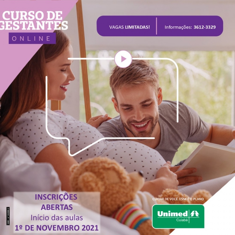 Unimed Cuiabá abre inscrições de curso online de gestantes para beneficiárias dos planos de saúde da cooperativa