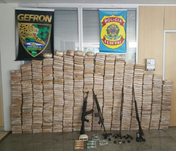 Polcia Federal e Gefron prendem traficantes com 580 kg de cocana