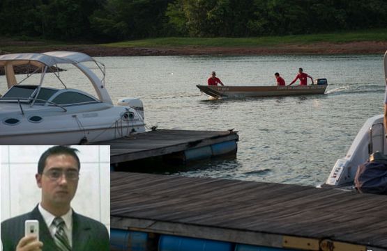 Aps 3 dias de buscas, corpo de empresrio  localizado no lago de Manso