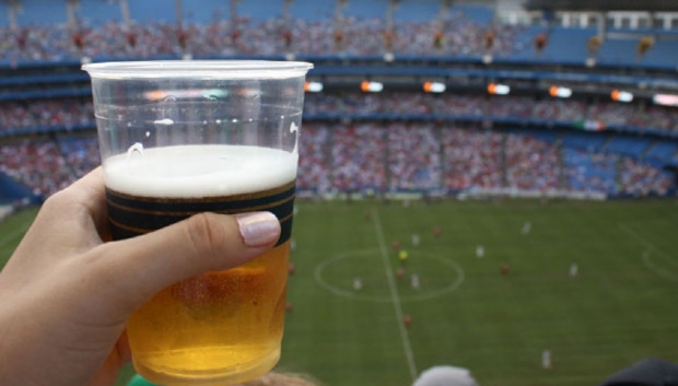 Bebida e futebol