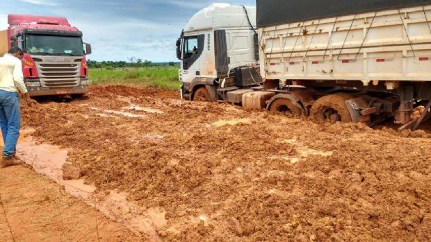 Em alerta para chuvas, cidades do Araguaia so monitoradas e tm estradas destrudas