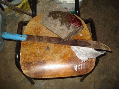 Mulher  assassinada pelo namorado a golpes de faco em Mato Grosso