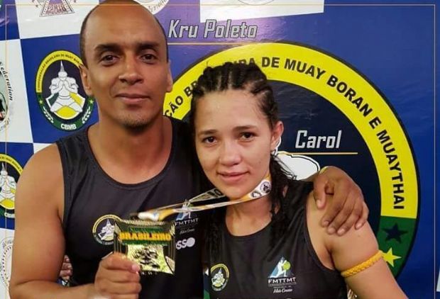 ​Cuiabana campe brasileira de Muay-Thai se classifica e ir para a Tailndia para mundial