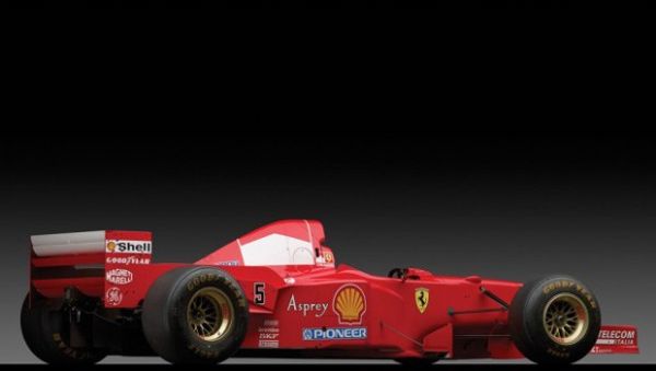Carro que Schumacher pilotou em 1997 vai a leilo por R$ 2,2 milhes