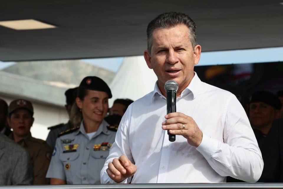 Governador afirma que novo batalho em Cuiab  exemplo da 'qualidade dos investimentos' na Segurana Pblica