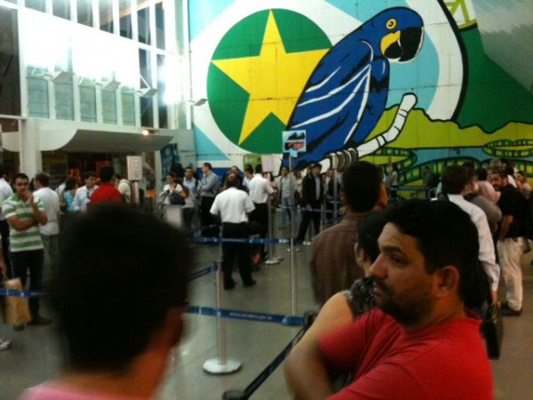 PF realiza Operao Padro no Aeroporto Marechal Rondon