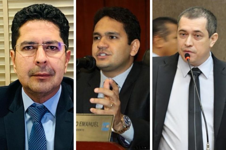 Paulo Borges, Joo Emanuel e Marcelo Bussiki