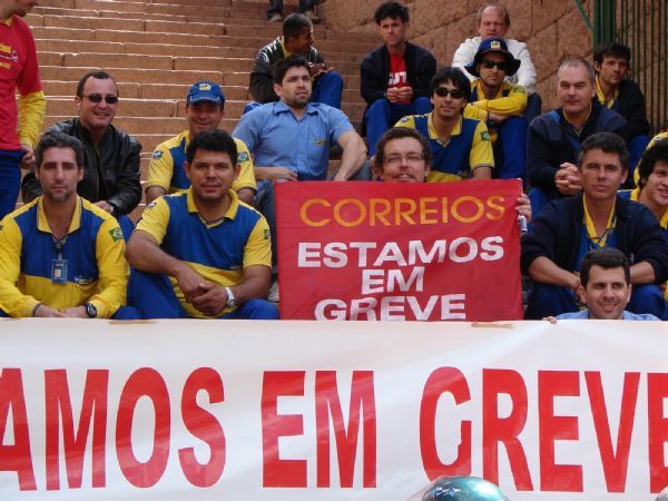 Greve dos Correios em Mato Grosso continua e ser julgada na Justia