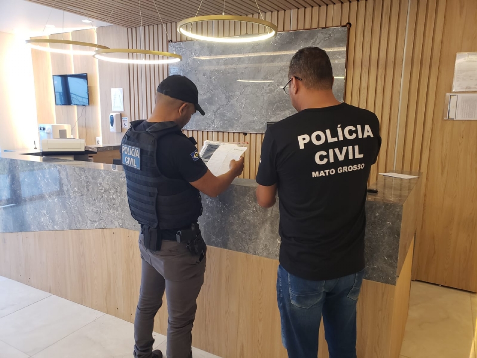 Polcia Civil cumpre mandado de busca em hospital interditado na capital