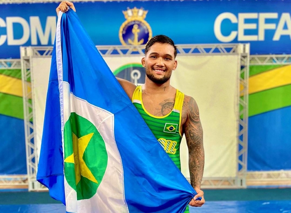 Igor Queiroz, medalhista nos Jogos Pan-Americanos 2023