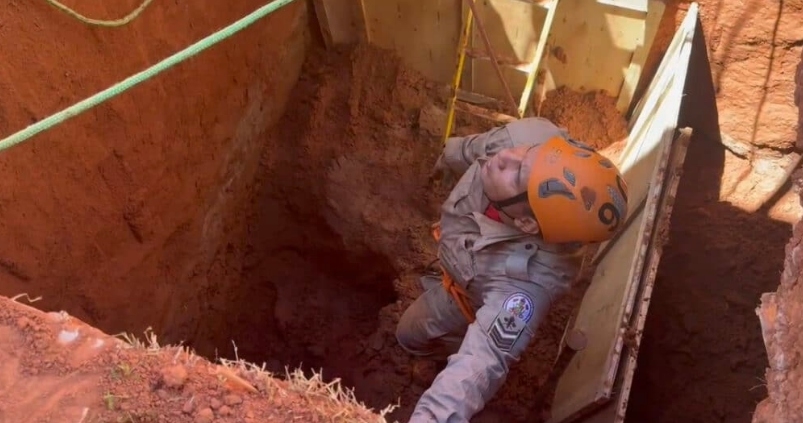 Estrutura de fossa cai e mata trabalhador de 46 anos soterrado em residncia