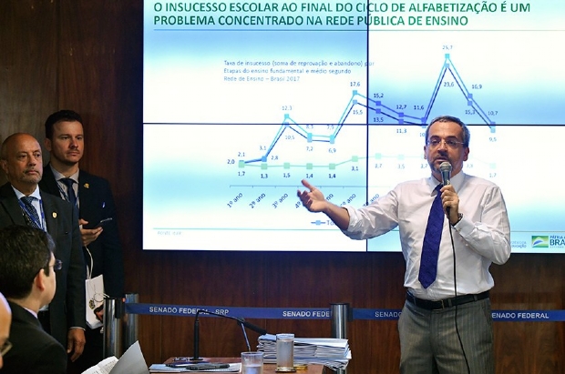 Ministro diz que corte  temporrio e convida reitores para discutir reduo de 30% com Bolsonaro