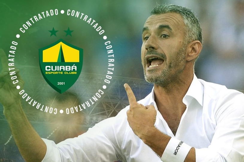 Cuiab no renova com Oliveira e anuncia outro portugus como novo tcnico