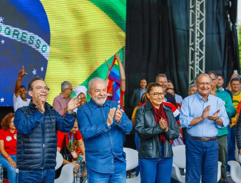 Alckmin e Janja devem vir a Cuiab no prximo dia 21; Lula focar em Sudeste e Nordeste