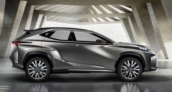 Lexus reserva para Frankfurt crossover de design revolucionrio