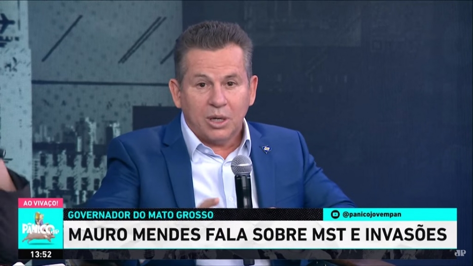 Mauro diz que gesto Bolsonaro foi alvo de mentiras e afirma que desmatamento  processo histrico e no ideolgico