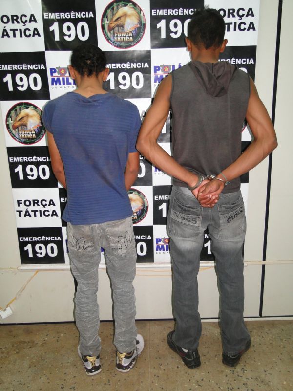 Menor  preso com simulacro de arma de fogo em Vrzea Grande