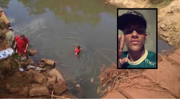 Corpo de rapaz desaparecido  encontrado baleado dentro de rio