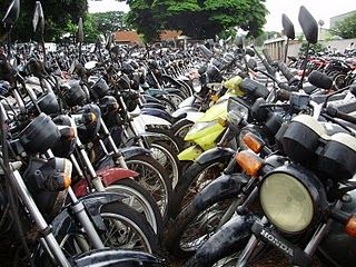 SMTU vai leiloar motos apreendidas nas vias da capital