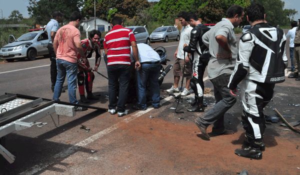 Quase 70% dos acidentes em Cuiab envolvem motociclistas; 215 bitos s neste ano