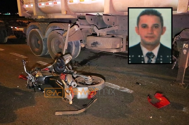Motociclista de 31 anos morre ao colidir em carreta estacionada