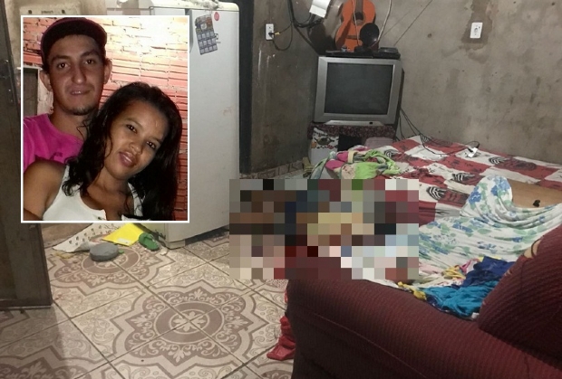 Mulher  assassinada com tiro no rosto pelo marido em casa