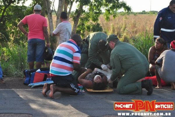 Mulher que estava em carroceria de camionete morre aps veculo capotar rumo ao Pantanal