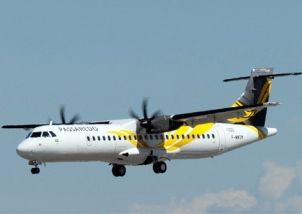 Atualmente a Passaredo opera entre Sinop e Braslia com um ATR 72