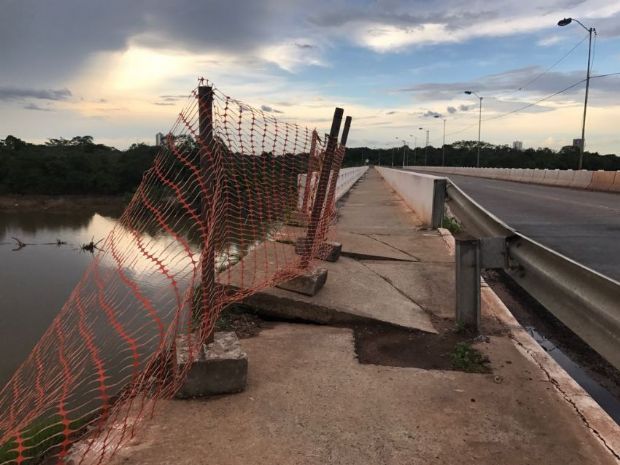 Estado pede ponte de ferro do Exrcito para solucionar interdio no acesso ao bairro Coophema