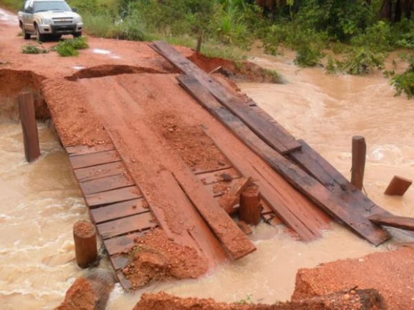 Infraestrutura precria em Mato Grosso