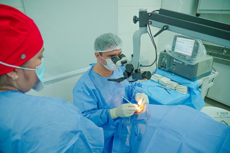 Cerca de 300 cirurgias oftalmolgicas sero realizadas em pacientes de Lucas do Rio Verde